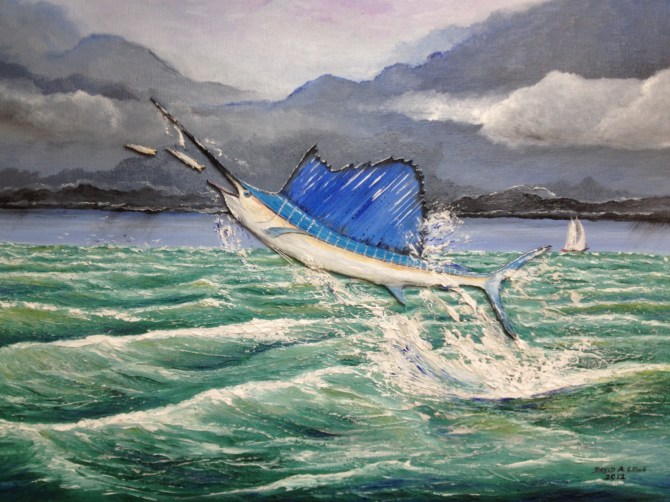 Leaping Sailfish