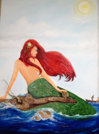 Red Head Mermaid