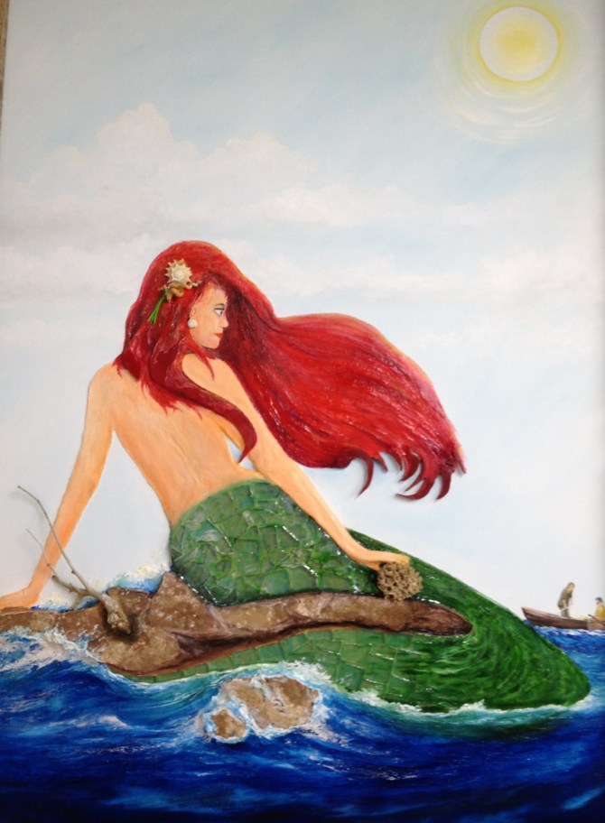 Red Head Mermaid